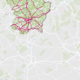 Geoportail.lu Road Map preview