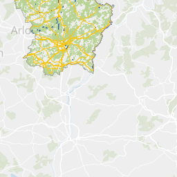 Geoportail.lu Road Map preview