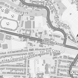 Geoportail.lu Topo Gray Roadmap preview